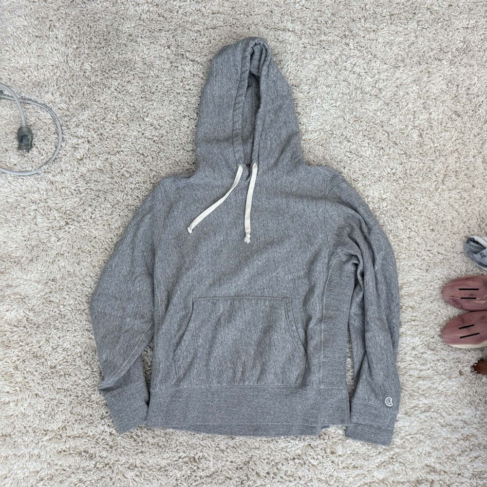Todd Snyder Champion Midweight Gray Men's Hoodie Sweater